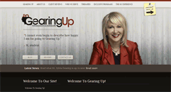 Desktop Screenshot of gearingup.com